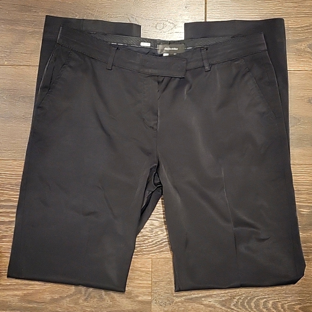 CLAUDIA STRATER STRAIGHT LEG PANTS/TROUSERS, 8 (ITALIAN SIZE 42)